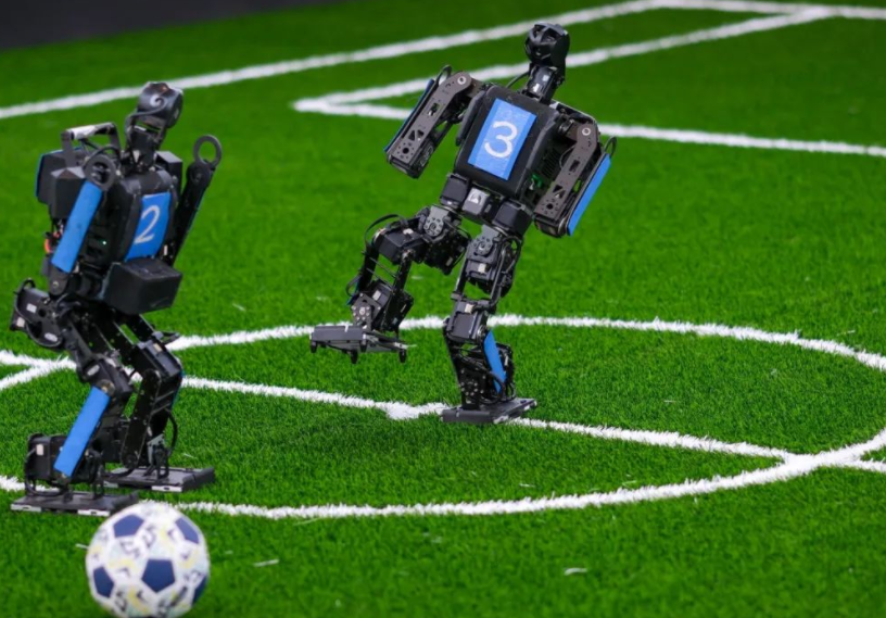 机器人足球世界杯历史突破 中国战队包揽冠亚军!