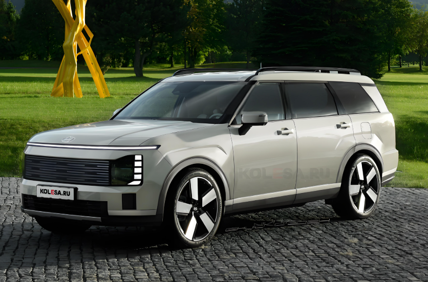 现代全新帕里斯帝国内首秀换2.5T油电混动!现代全新帕里斯帝豪华6座混动SUV来袭! 现代全新帕里斯帝国内首秀换2.5T油电混动!现代全新帕里斯帝豪华6座混动SUV来袭!