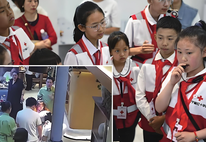 11岁女孩出手救人成功了！媒体评11岁女孩“教科书式”急救