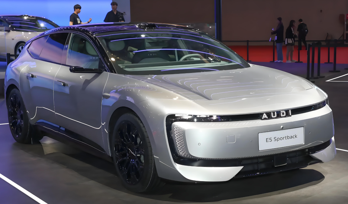 上汽奥迪E5 Sportback 787马力+激光雷达!上汽奥迪E5 Sportback开卖23.59万起!