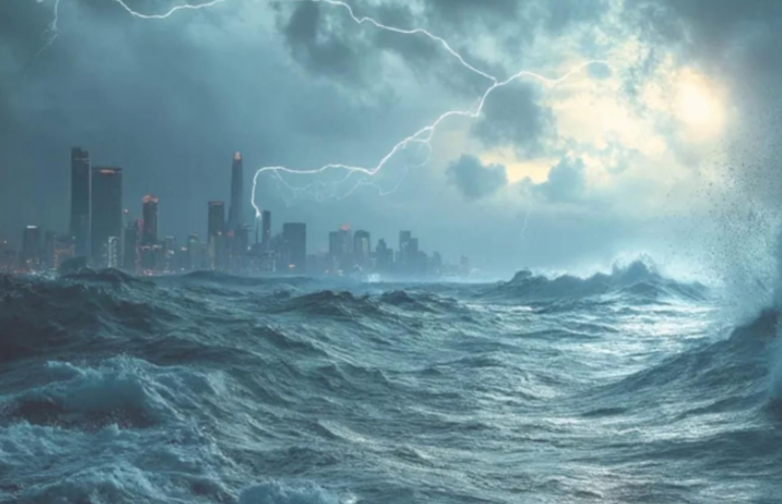 台风“剑鱼”吹袭三亚后现状 海景房变风扇房