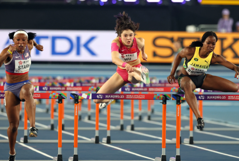 吴艳妮压线晋级东京世锦赛 填补中国女子短跨10年空白