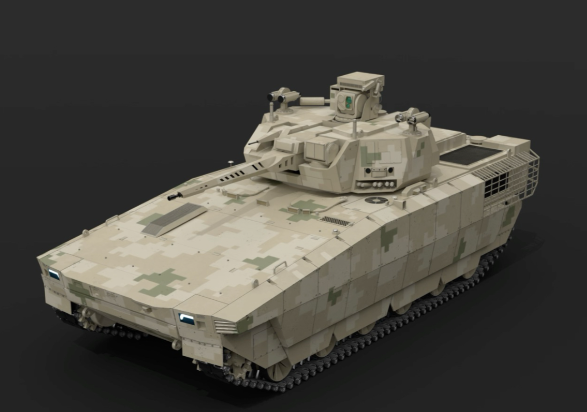 新型“陆战之王”首亮相专家解读 新型100坦克和100支援战车有什么特点