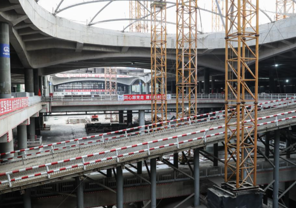 亚洲最大地下综合交通枢纽来了 北京城市副中心站综合交通枢纽年底投入使用