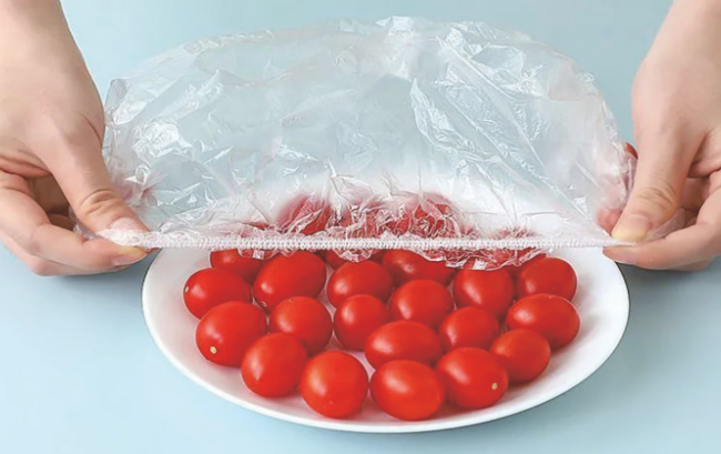 一次性浴帽可以罩菜吗 这种保鲜膜真的能用吗