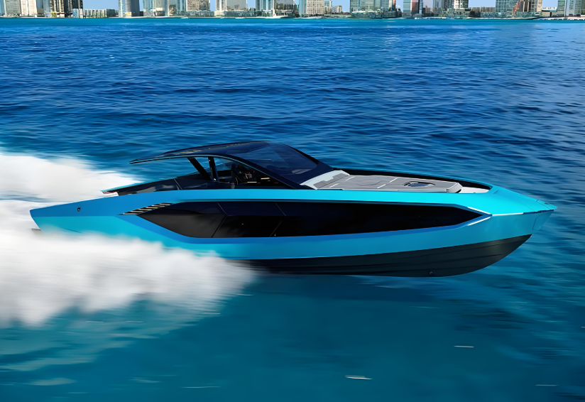 兰博基尼“水上超跑”亮相！兰博基尼的水上超跑SE63搭载6.3千瓦电动机