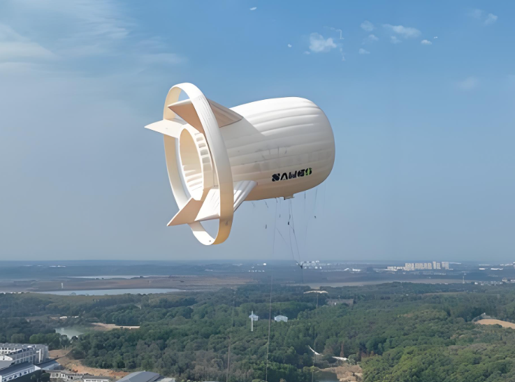 世界首台兆瓦级悬浮发电系统成功试飞!中国完成世界首台兆瓦级商用浮空风电系统测试 世界首台兆瓦级悬浮发电系统成功试飞!中国完成世界首台兆瓦级商用浮空风电系统测试