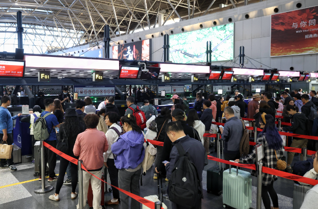 国庆中秋民航旅客量将达1920万人次！国庆中秋民航旅客量创历史同期最高水平