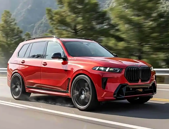 宝马新一代X7曝光！宝马X7纯电版炸场800匹比V8还猛！