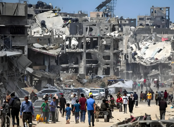 特朗普犹太裔女婿现身加沙 特朗普女婿前往加沙核查挺火协议执行情况