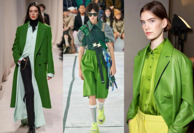 张元英绿色大衣搭配灰色围巾欲风氛围感(绿色大衣搭配灰色围巾好看吗)