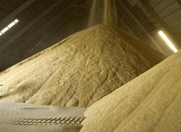 816吨大豆粮仓轰然倒塌！美国一储藏约816吨大豆粮仓倒塌