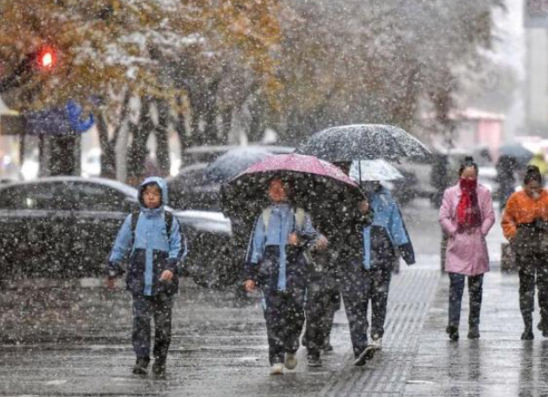 河南多地下雪了！河南多地迎来入秋后第一场雪