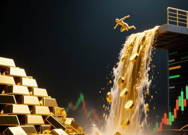 黄金连涨9周后高台跳水(黄金为什么突然高台跳水还会涨吗) 黄金连涨9周后高台跳水(黄金为什么突然高台跳水还会涨吗)