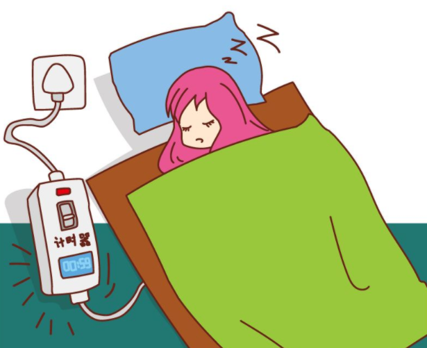 天冷开电热毯睡觉容易长青春痘吗?开电热毯睡前做好控油保湿