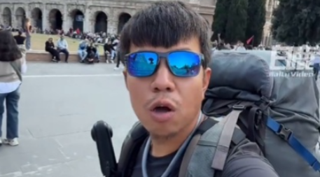 男子从西安徒步8000公里到罗马！西安男子贷款20万用两年徒步8000公里到罗马