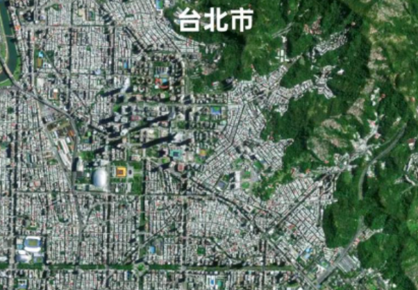 “吉林一号”公布多张台湾卫星影像 “吉林一号”台湾省卫星地图清晰可见街道