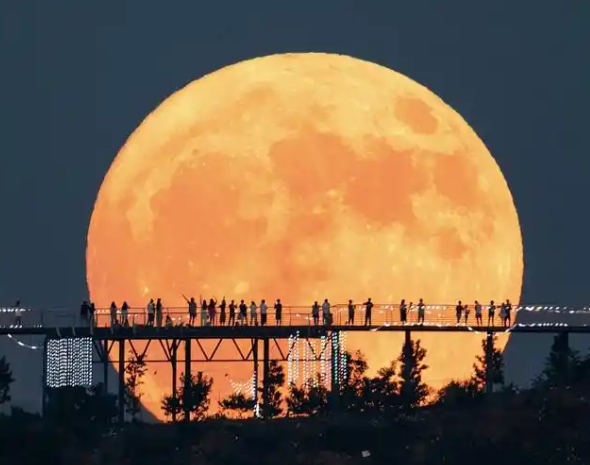今年最大超级月亮即将上演(年度最大超级月亮观赏指南2025)