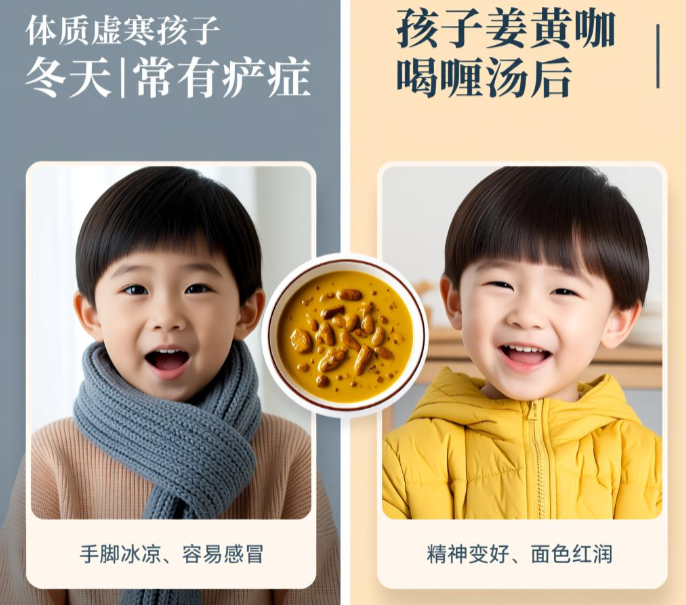 为啥建议冬天多吃咖喱(体质虚寒的孩子过冬多吃姜黄咖喱汤)