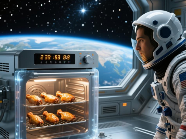 中国航天员在太空烤鸡翅(中国航天迈向美食新高度) 中国航天员在太空烤鸡翅(中国航天迈向美食新高度)