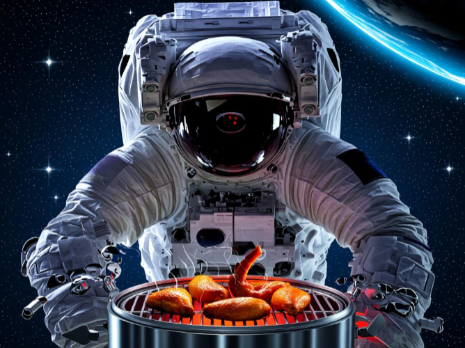 中国航天员在太空烤鸡翅(中国航天迈向美食新高度) 中国航天员在太空烤鸡翅(中国航天迈向美食新高度)