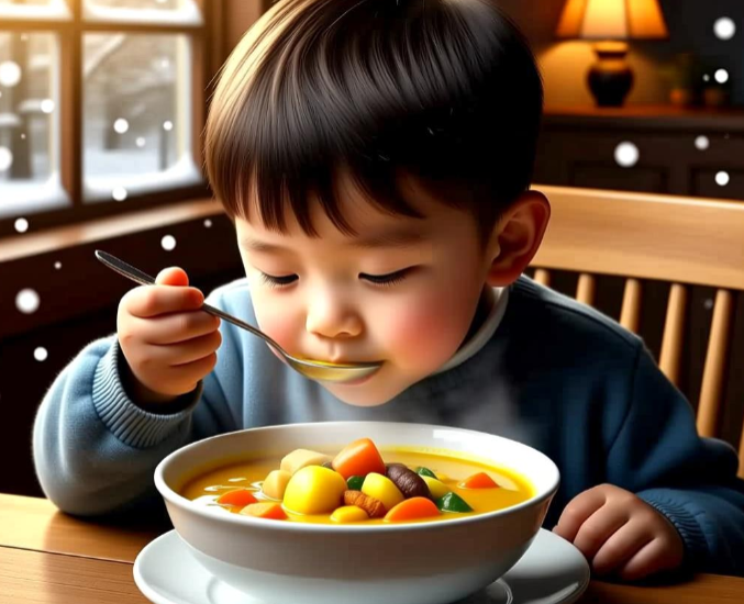 为啥建议冬天多吃咖喱(体质虚寒的孩子过冬多吃姜黄咖喱汤)