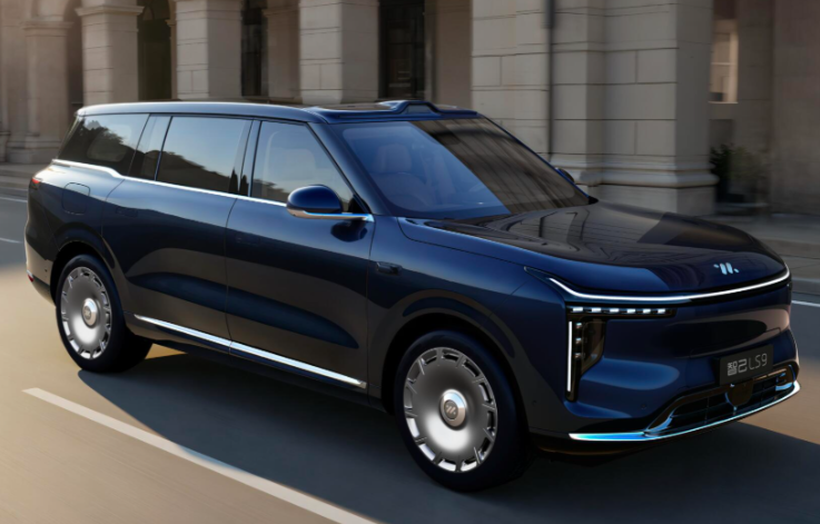 上汽智己LS9旗舰SUV来了！上汽智己LS9搭载灵蜥底盘+恒星增程！