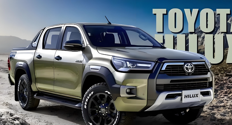 全新一代丰田Hilux预告图曝光！全新一代丰田Hilux搭载2.8L柴油轻混+超级四驱
