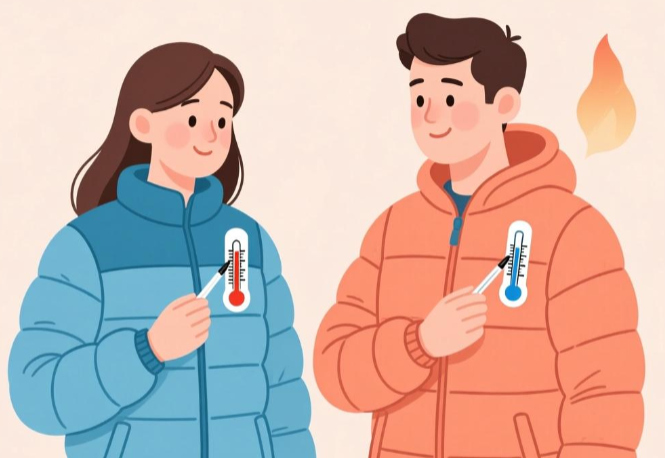 原来羽绒服不是越厚越保暖(羽绒服配奶奶裤保暖显瘦2025)