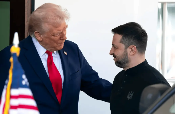 特朗普宣称美国不再资助乌克兰 特朗普称美国已为乌克兰支出了3500亿美元