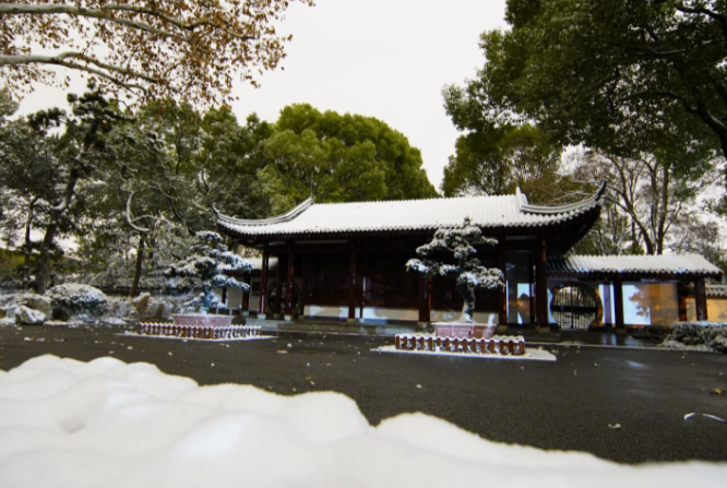 武汉下雪了！武汉今年初雪比去年提前了23天