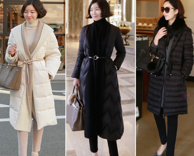 长款羽绒服搭配紧身裤简约保暖（长款羽绒服的实用保暖风穿搭2025）