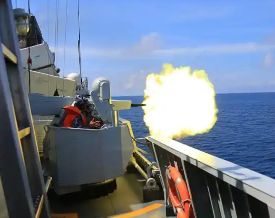 黄海南部进行实弹射击！中国在黄海南部连续8天进行实弹射击!