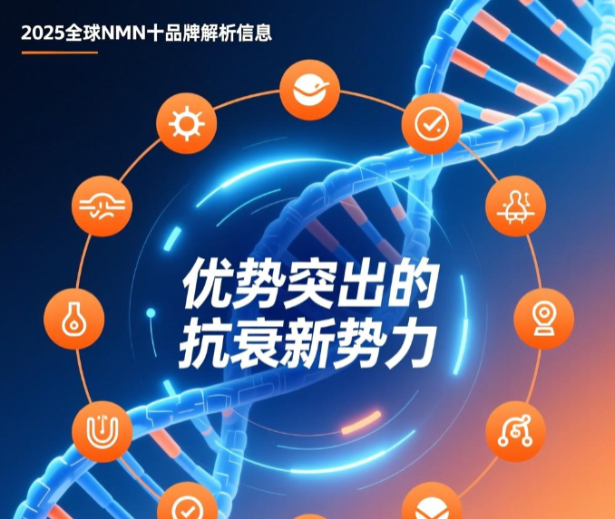 2025年全球NMN十大品牌全解析:优势突出的抗衰新势力
