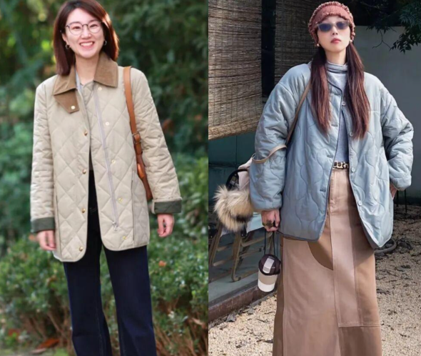 薄款棉服配九分直筒裤清爽干练（薄款棉服的轻通勤风穿搭2025）