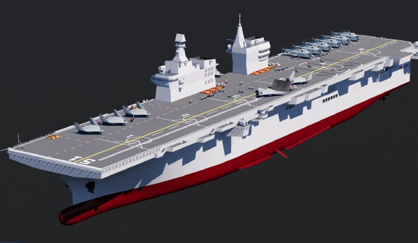 四川舰可成为“无人机航母” 076首舰四川舰顺利完成首次航行试验 四川舰可成为“无人机航母” 076首舰四川舰顺利完成首次航行试验