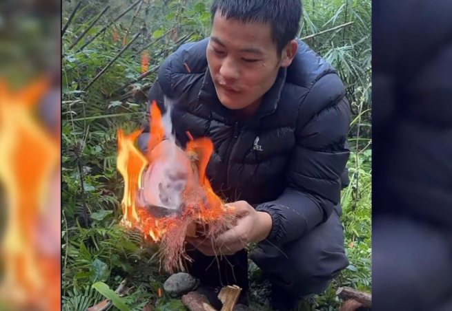 张家界荒野求生赛人气选手“刀疤哥”退赛！ 张家界荒野求生决赛还剩10人