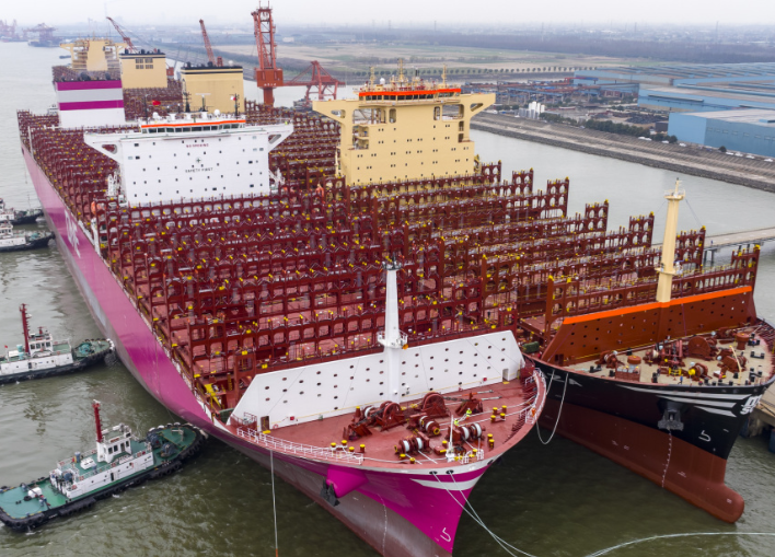 全球共成交新船订单1632艘 全球新船订单成交量同比降超四成