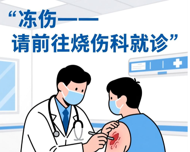 冬季冻伤挂哪个科的号呢?冻伤应去烧伤科就诊