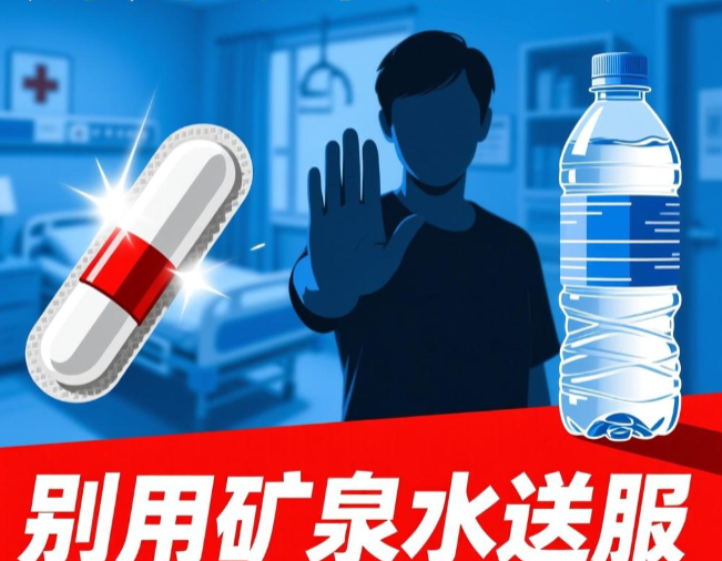 流感特效药你用对水送服了吗?警惕矿泉水“偷走”药效!