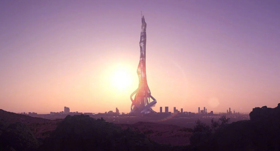 沙特拟建2000米世界第一高塔 沙特计划建造高达两千米的Rise Tower