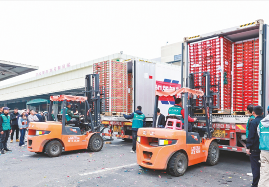近8000吨车厘子来了 2025年冬季南半球首批海运直航进口车厘子到港 近8000吨车厘子来了 2025年冬季南半球首批海运直航进口车厘子到港