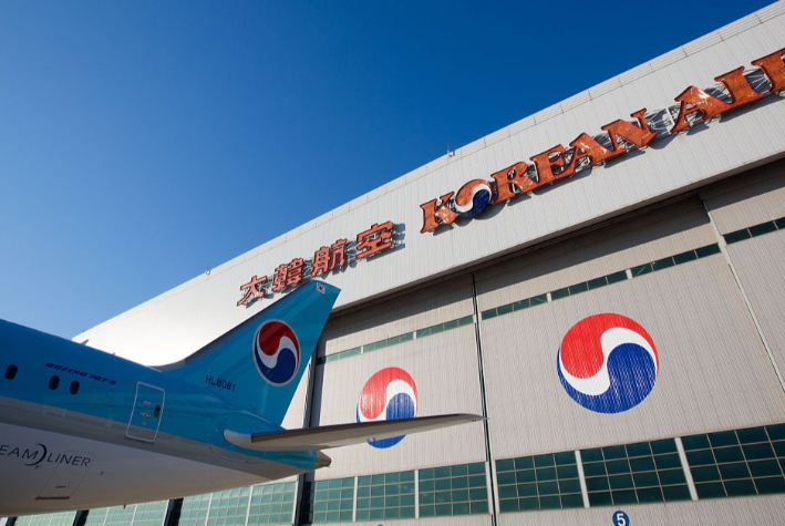 大韩航空今年中国航线乘客数量大幅增长 大韩航空航线旅客运输量中国籍旅客占24%。