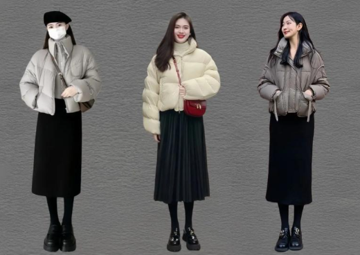 短款羽绒服提高腰线优化比例（短款羽绒服的冬日比例穿搭2025）