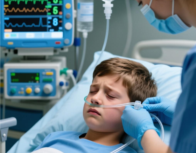 早上开始发烧到晚上肺就白了!11岁男孩连续两年因流感急送ICU