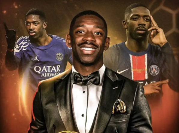 登贝莱当选世界足球先生,90后首位世界足球先生诞生! 登贝莱当选世界足球先生,90后首位世界足球先生诞生!