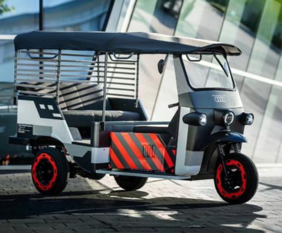 奥迪在印度发布纯电三轮车！奥迪豪华品牌首款电动三轮上市仅1.2万