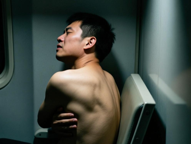 飞机直角椅背被吐槽坐得浑身疼，长途飞行后必做拉伸动作!