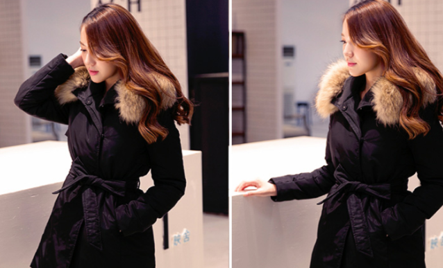 长款羽绒服系带穿法（长羽绒服冬季造型保暖系带技巧2026）