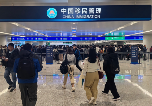 全国入境口岸增至65个 全国各口岸入境外国人4060万人